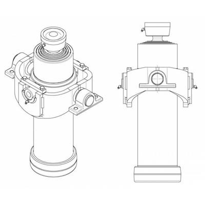 Vérin hydraulique - Matériel de stock